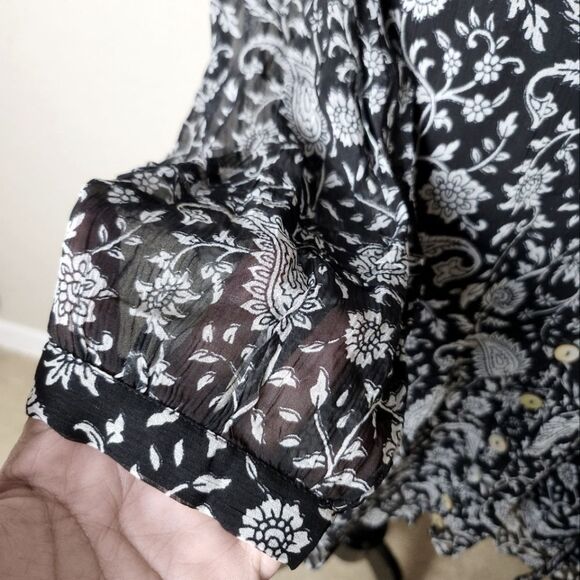 Cleobella Betz Floral Paisley Print Mini Dress Size XS - Picture 8 of 12